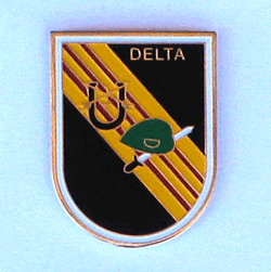Delta Pin w/2 clutches - Military Patches and Pins