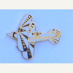 Pitts Special Red/White & Blue w/1 clutch - Military Patches and Pins