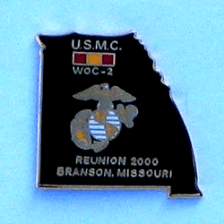 USMC Reunion Pin/Branson MO w/1 clutch - Military Patches and Pins