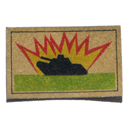 Tank in Leather - Military Patches and Pins