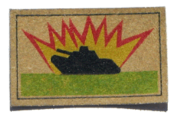 Tank in Leather - Military Patches and Pins
