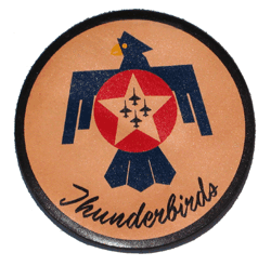 Thunderbirds/Leather - Military Patches and Pins