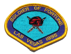 SOF Las Vegas 1995 - Military Patches and Pins